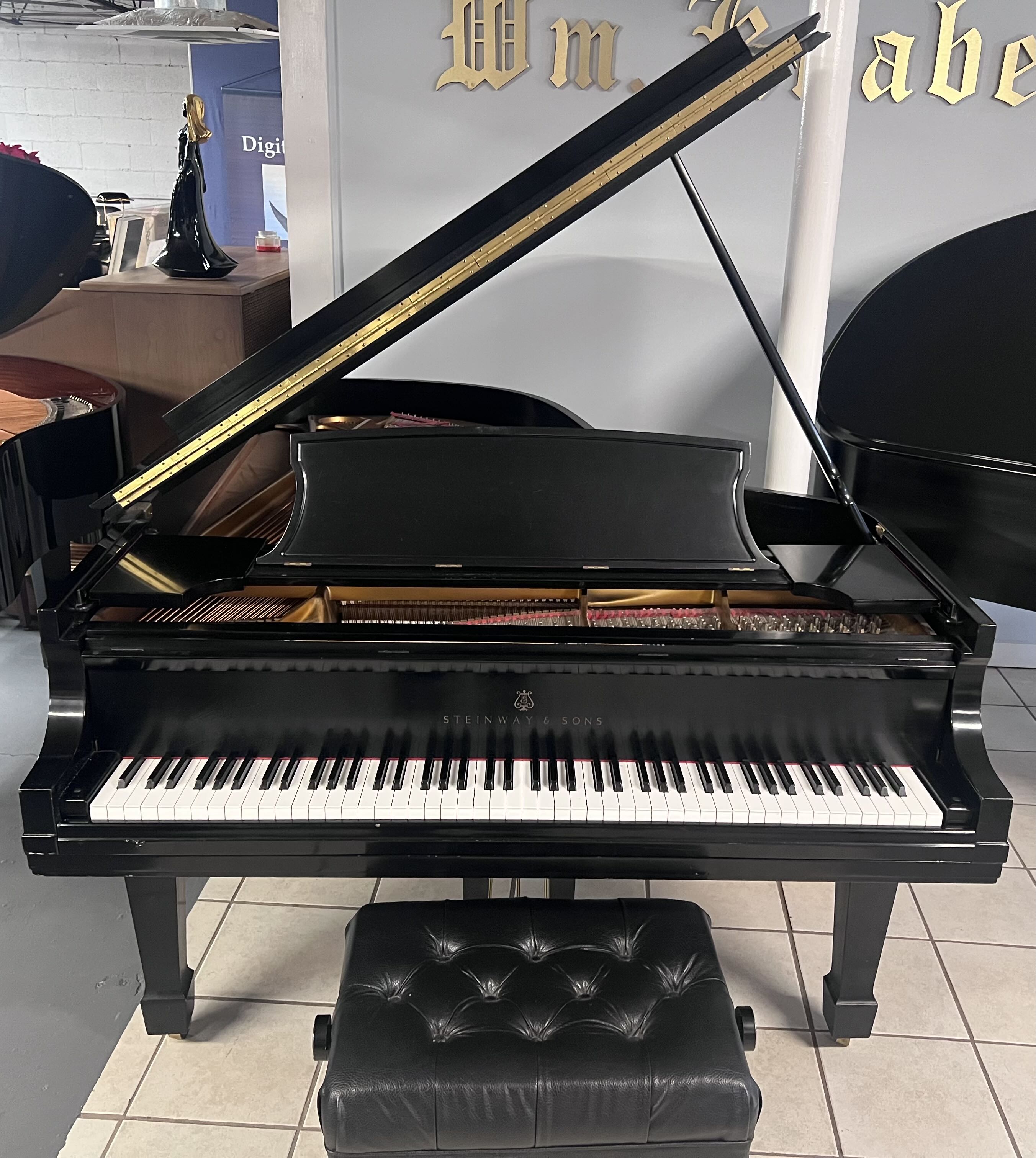 SteinwayB Black Satin
